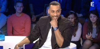 Disiz dans l’émission On n’est pas couché de Laurent Ruquier
