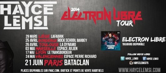 Hayce Lemsi annonce sa tournée en vidéo