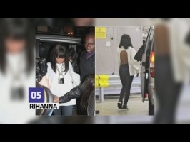 Rihanna, attachée à un cadenas