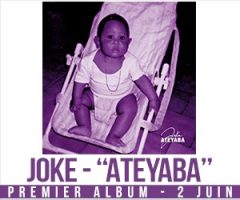 Joke dévoile la cover de son album Ateyaba
