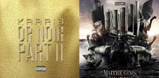 Maitre Gims, Jul, La Fouine, Kaaris, Booba dans le dernier top album