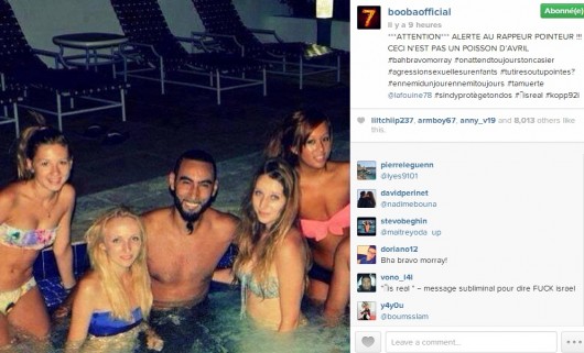 Booba sur Instagram s'attaque de nouveau à La Fouine !