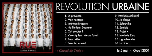 Revolution Urbaine invite Kenza Farah et Soprano sur Cheval de troie