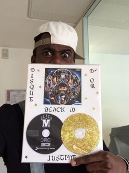 Black M : Les Yeux Plus Gros Que Le Monde est Disque D'Or