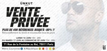 Booba : la première Vente Privée Unkut