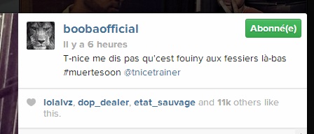 Sans Booba envoie un nouveau pic à Rohff et La Fouine