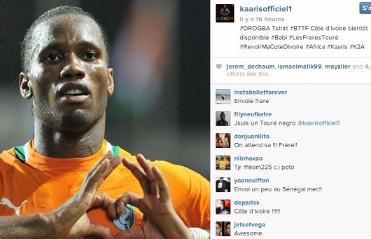 Kaaris soutient l'Algérie et la Côte D'Ivoire !