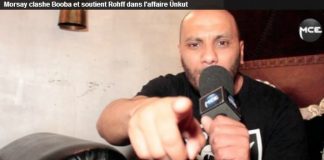 Morsay apporte son soutien à Rohff et clash Booba