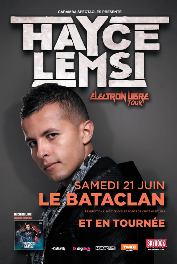 Hayce Lemsi en concert au Bataclan et son nouveau titre Corner