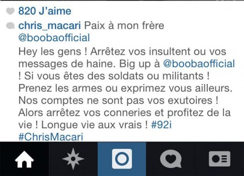 Mokess, Volts Face, Chris Macari, Dj Medi Med réagissent aux propos de Booba