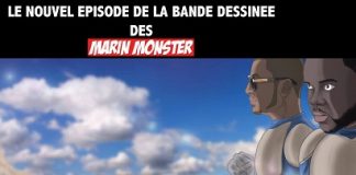 Maitre Gims dans le nouvel épisode de la BD Marin Monster !