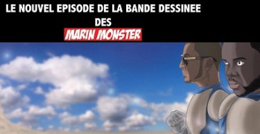 Maitre Gims dans le nouvel épisode de la BD Marin Monster !