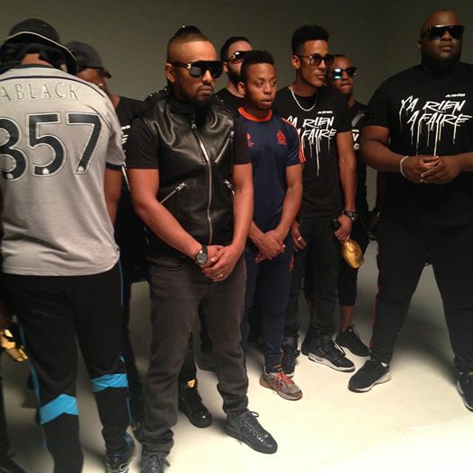 Alonzo sur le tournage du clip Y'a rien à faire (photos)