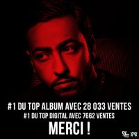 Lacrim : Corleone, N°1 au Top Album avec 28 033 ventes !