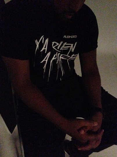Alonzo sur le tournage du clip Y'a rien à faire (photos)