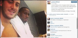 Eden Hazard soutient Gradur sur Instagram !