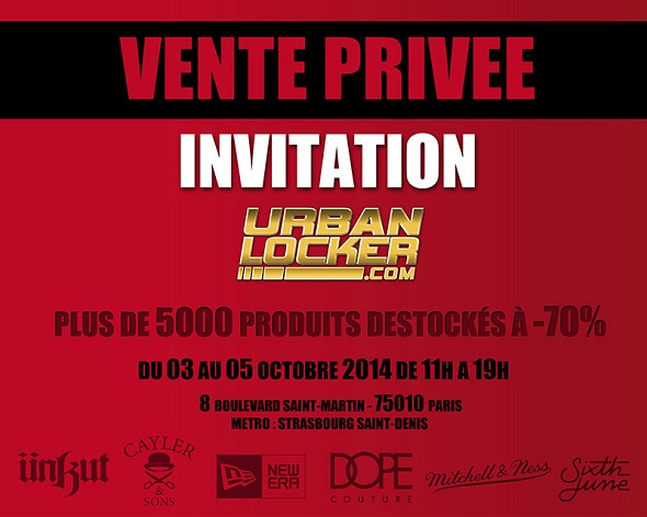 Unkut, Mitchell & Ness, New Era, Cayler à -70% chez Urban Locker