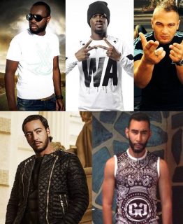 Maitre Gims, Lacrim, Black M, La Fouine et Jul les meilleurs ventes 2014, les réactions sur Twitter
