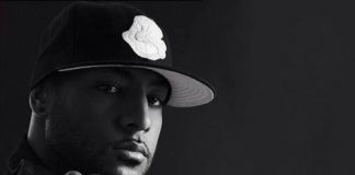 Booba dans sa nouvelle Lamborghini, il annonce le site OKLM.com