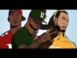Booba, Mister You, Lacrim, Rohff & L'Algerino sur GTA 5 !
