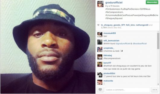 Booba : Gradur lui répond sur Instagram