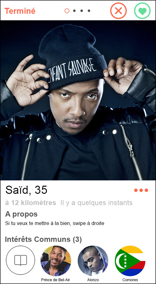 Booba, Black M, La Fouine, Gradur, Maitre Gims : leurs profils sur Tinder !
