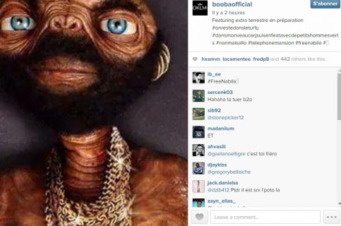 Booba annonce un featuring d'extra terrestre !