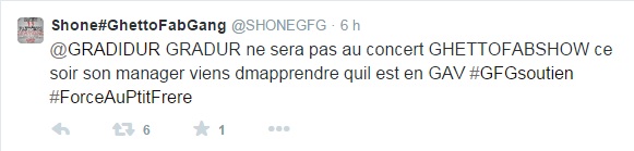 Gradur en garde à vue !