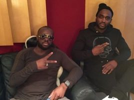 Maitre Gims et Mac Tyer en studio pour Laisse moi te dire