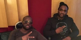 Maitre Gims et Mac Tyer en studio pour Laisse moi te dire