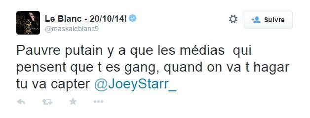 Joey Starr clash Black M !