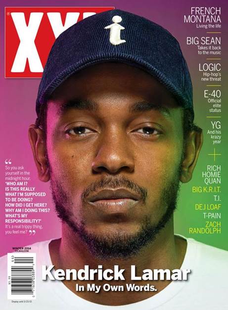 Kendrick Lamar en couverture de XXL