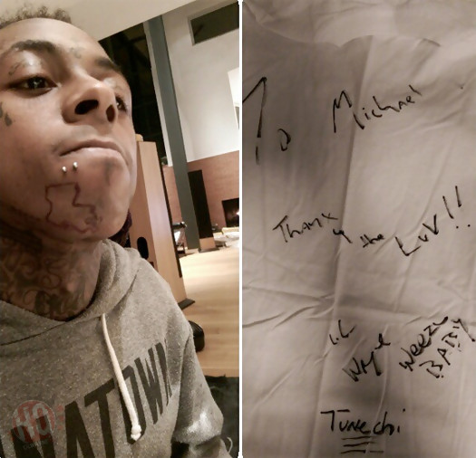 Lil Wayne se tatoue un œil géant sur le visage !