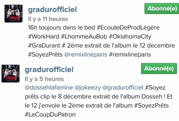 Gradur annonce le 2ème extrait de L'Homme Au Bob