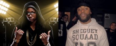 Gradur en concert avec 2 Chainz