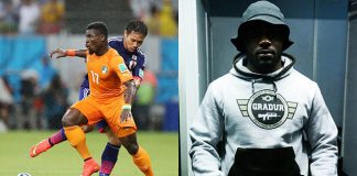 Serge Aurier s’enjaille sur Terrasser de Gradur avec les Éléphants de Côte d’Ivoire !