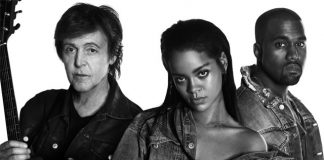 Rihanna en feat avec Kanye West & Paul McCartney sur FourFiveSeconds