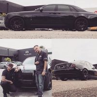 Booba dévoile en vidéo sa somptueux Rolls Royce rouge et noir !