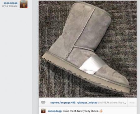 Snoop Dogg se moque des nouvelles Yeezy Boost de Kanye West