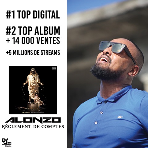 Alonzo dévoile les chiffres de ventes de son album