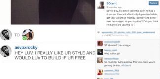 50 Cent s’en prend à A$AP Rocky !