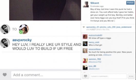 50 Cent s'en prend à A$AP Rocky !