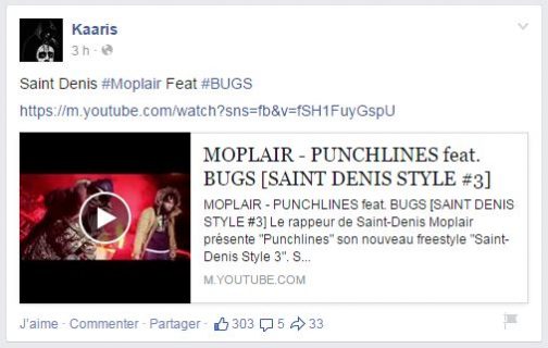 Moplair, le rappeur validé par Rohff et Kaaris !