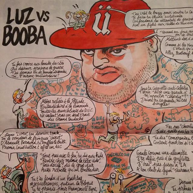 Charlie Hebdo répond au clash de Booba !