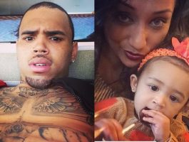 Chris Brown dévoile des photos de sa fille !