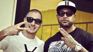 Benzema écoute Booba avant son match contre Atlético Madrid !