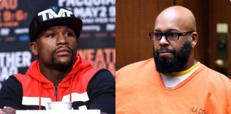 Suge Knight toujours en détention, aucun signe des 10 millions de $ de Floyd Mayweather