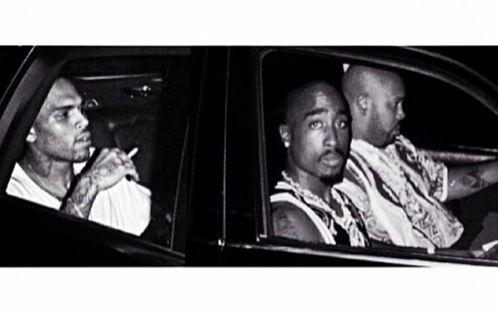 Chris Brown présent dans la voiture de 2PAC avant sa mort !!