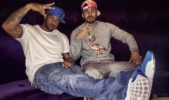 Booba pose une nouvelle fois avec Benzema