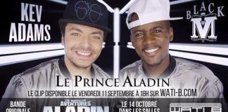 Black M en feat avec Kev Adams sur la BO du nouveau Aladin !!